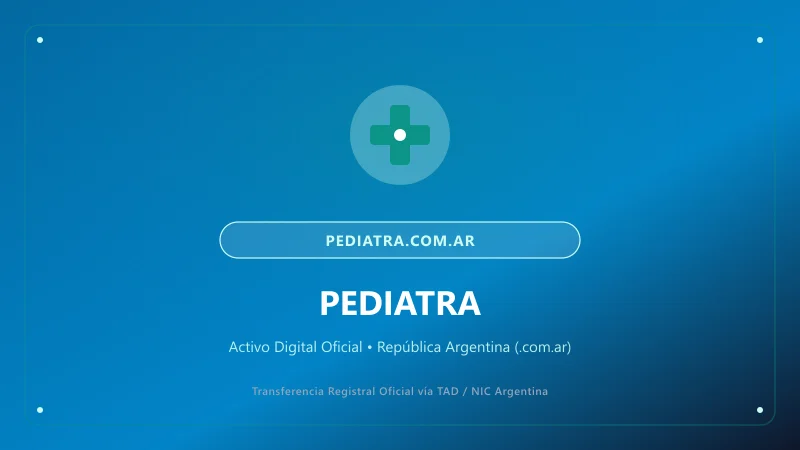 Composición visual de Pediatra para el portal pediatra.com.ar